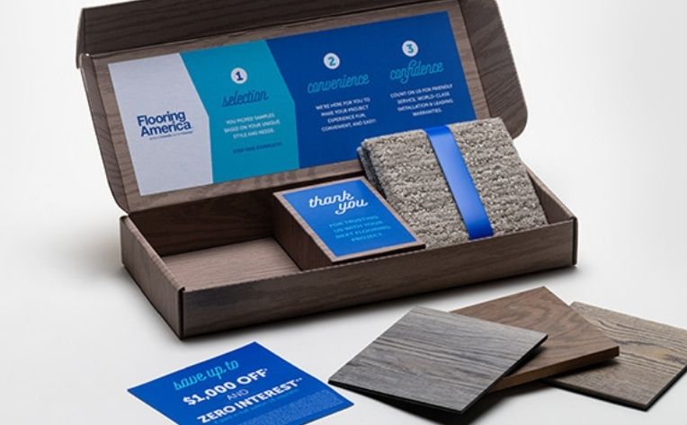 Flooring America Sample Boxes